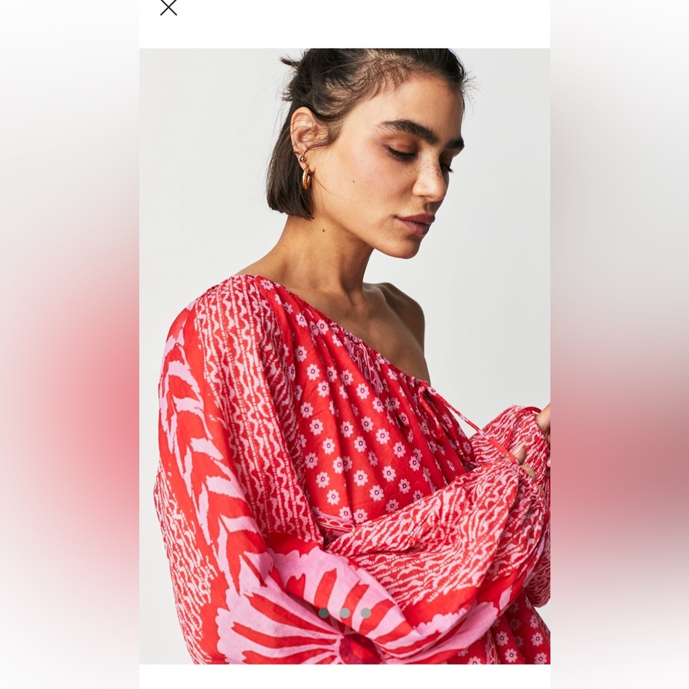 Free People Fun Scoop Neck Top